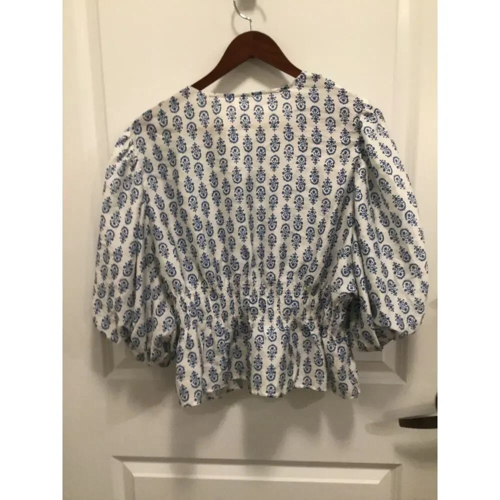 H & M white and floral pattern - Picture 4 of 13